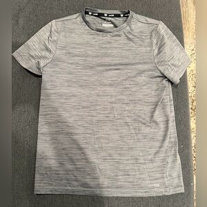 Tek Gear Boys Heathered Gray Short Sleeve Tee